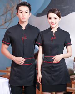 LL-3316千禧短袖服务员服
